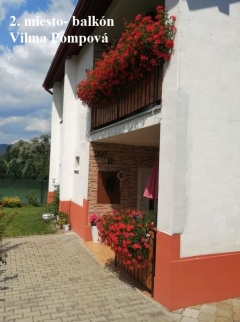Súťaž Najkrajší kvetinový balkón a predzáhradka