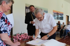 Prijatie jubilantov a detí 8.6.2022