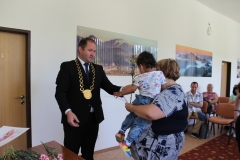 Prijatie jubilantov a detí 8.6.2022