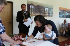 Prijatie jubilantov a detí 8.6.2022