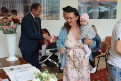 Prijatie jubilujúcich a nových občanov mesta