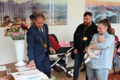 Prijatie jubilujúcich a nových občanov mesta