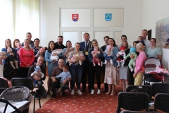 Prijatie jubilujúcich a nových občanov mesta