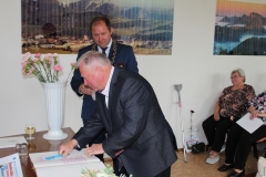 Prijatie jubilujúcich a nových občanov mesta