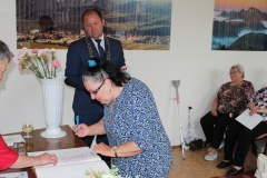 Prijatie jubilujúcich a nových občanov mesta