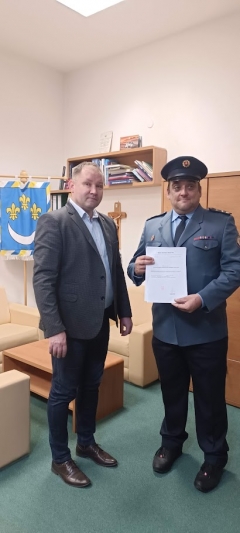 Menovanie nového veliteľa MHZ Spišská Stará Ves