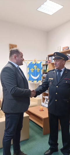 Menovanie nového veliteľa MHZ Spišská Stará Ves