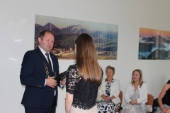 Fotografia: Prijatie maturantov dňa 3.6.2025