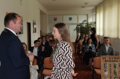 Fotografia: Prijatie maturantov dňa 3.6.2025