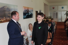 Fotografia: Prijatie maturantov dňa 3.6.2025