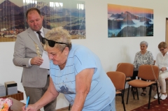 Fotografia: Prijatie novonarodených detí a jubilantov