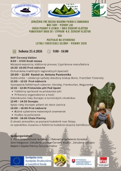 Otvorenie letnej turistickej sezóny - Pieniny 2026