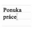 Ponuka práce OÚ Červený Kláštor