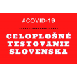Skríningové testovanie v meste Spišská Stará Ves
