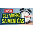 Zmena času z letného na zimný