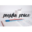 Pracovná ponuka