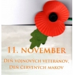11. NOVEMBER - DEŇ VOJNOVÝCH VETERÁNOV, DEŇ ČERVENÝCH MAKOV