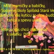 Deň matiek - pozvánka