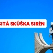 Skúška sirén dňa 13.03.2026