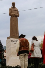 Požehnanie sochy A.M.Chmeľa