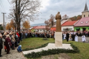 Požehnanie sochy A.M.Chmeľa