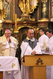 Požehnanie sochy A.M.Chmeľa