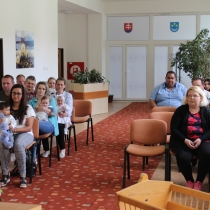 Uvítanie detí a prijatie jubilantov 22.05.2024