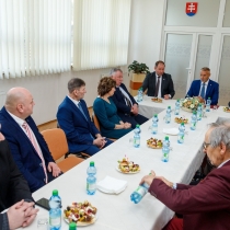 Fotografia: Predseda NR SR Richard Raši navštívil Spišskú Starú Ves.