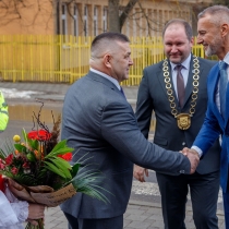 Fotografia: Predseda NR SR Richard Raši navštívil Spišskú Starú Ves.